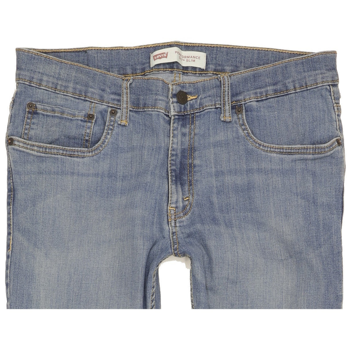 Levi's 511 Men Blue Straight Slim Stretch Jeans W34 L28