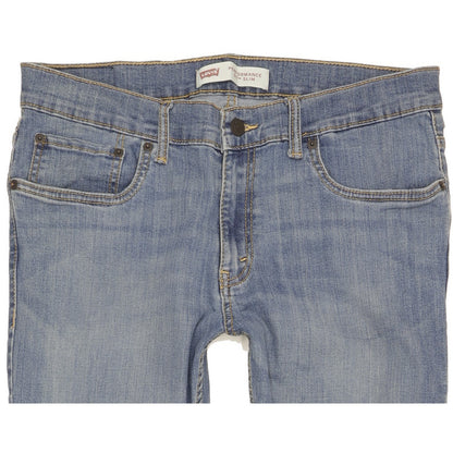 Levi's 511 Men Blue Straight Slim Stretch Jeans W34 L28