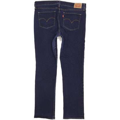 Levi's 314 Shaping Women Blue Straight Slim Stretch Jeans W32 L29
