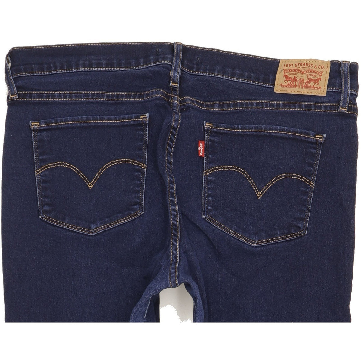 Levi's 314 Shaping Women Blue Straight Slim Stretch Jeans W32 L29