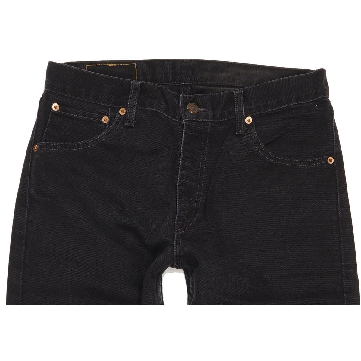 Levi's 521 Men Black Straight Regular Jeans W33 L31