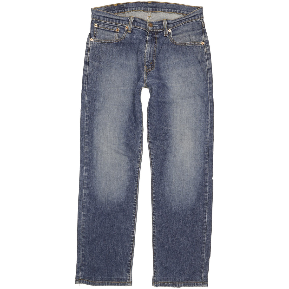 Levi's 751 Men Blue Straight Regular Stretch Jeans W32 L29