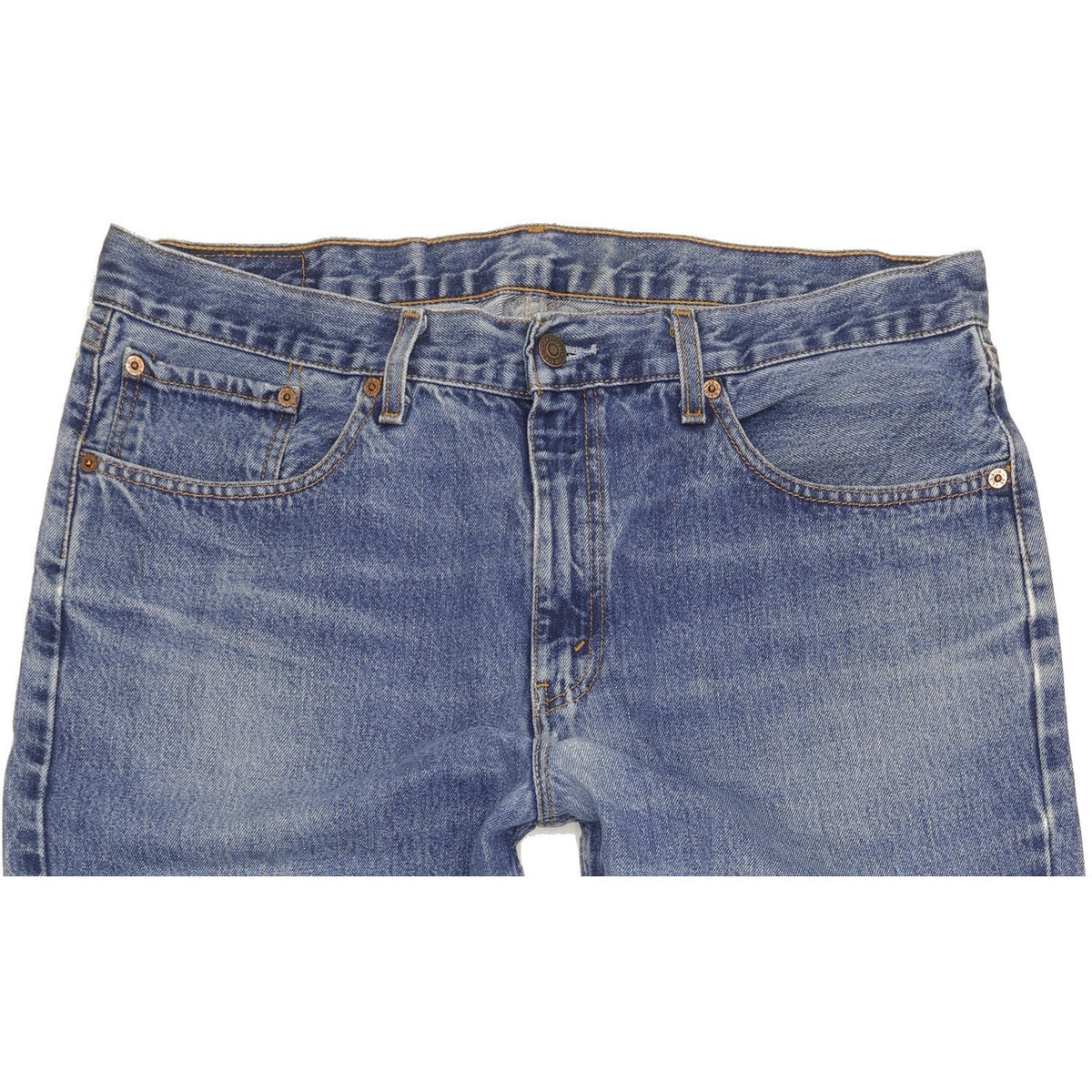 Levi's 751 Men Blue Straight Regular Jeans W38 L34