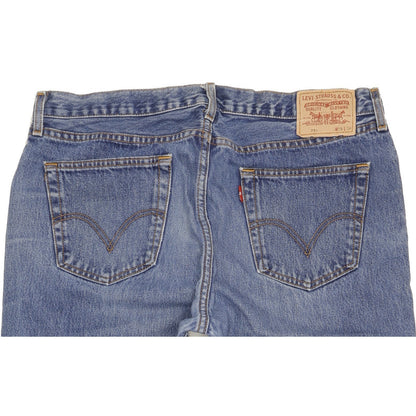 Levi's 751 Men Blue Straight Regular Jeans W38 L34