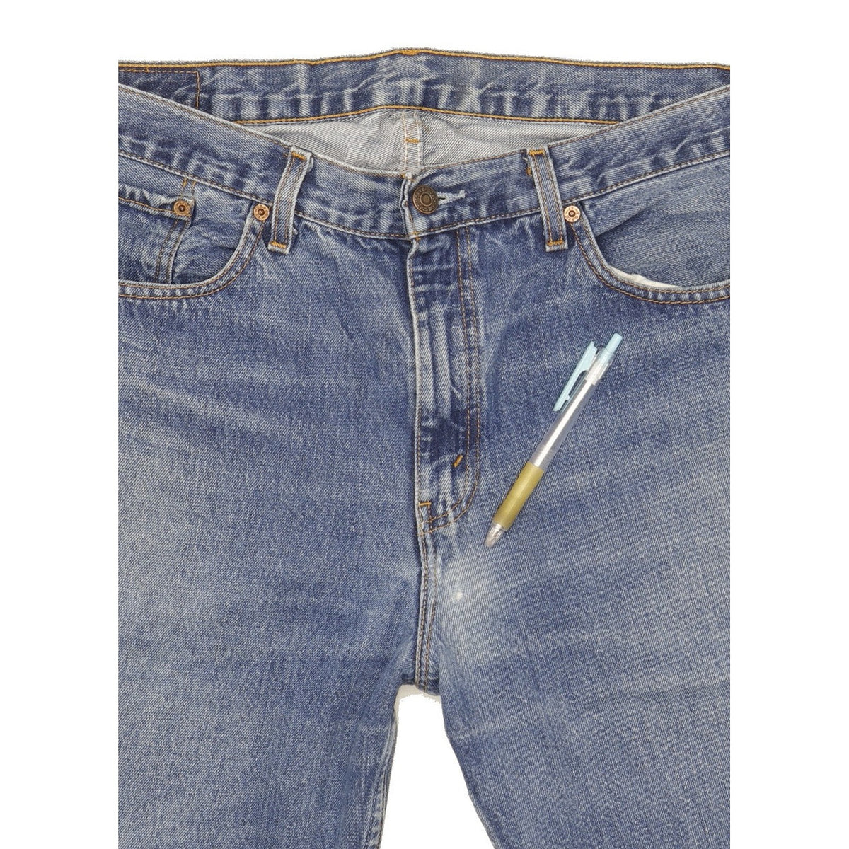 Levi's 751 Men Blue Straight Regular Jeans W38 L34