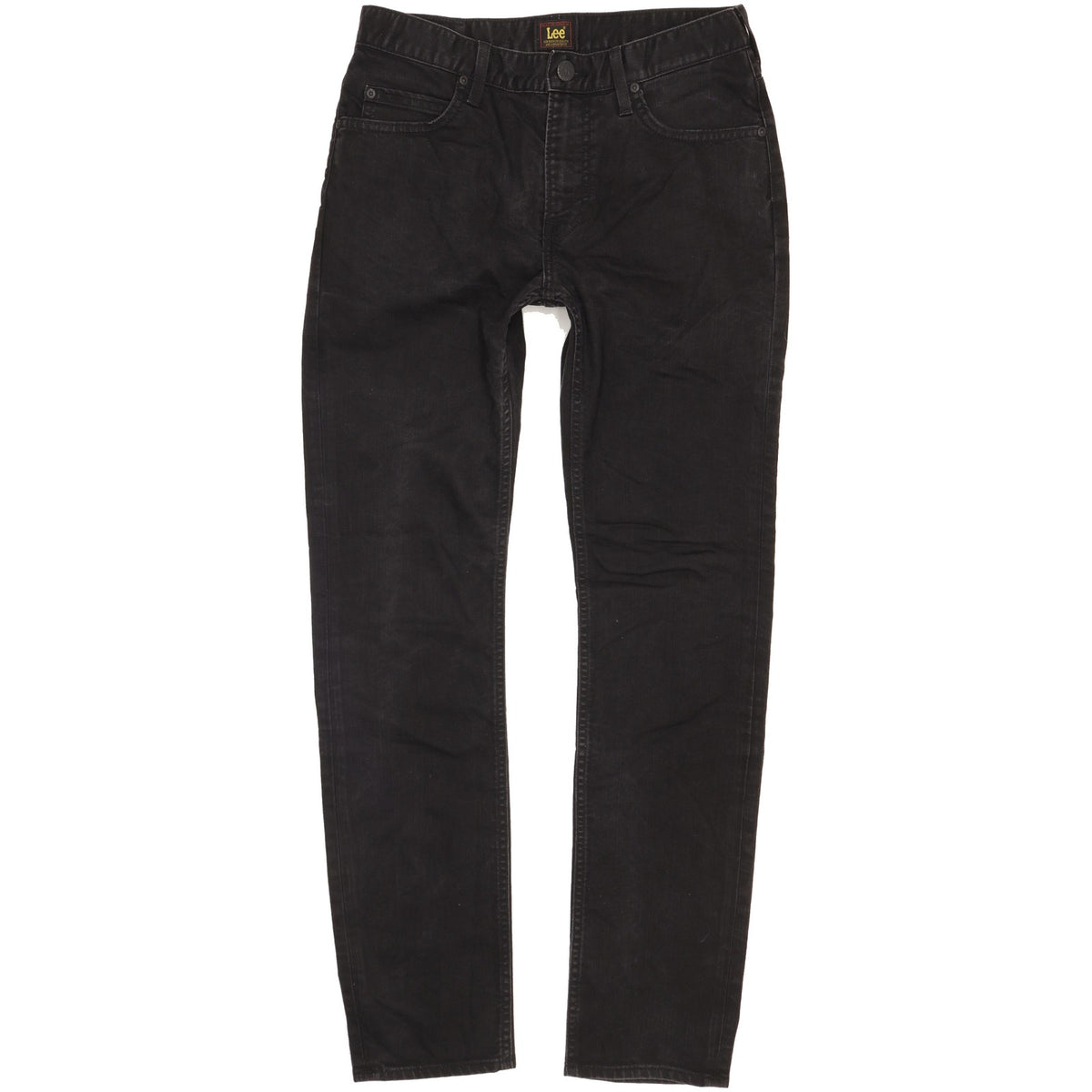 Lee Rider Men Black Skinny Slim Stretch Jeans W31 L32