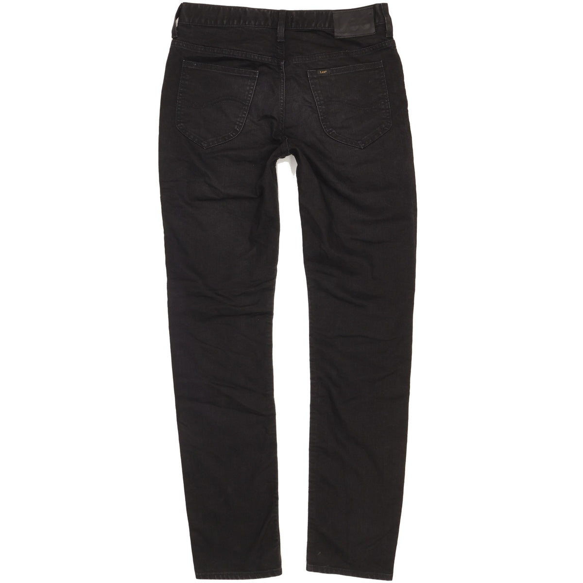 Lee Rider Men Black Skinny Slim Stretch Jeans W31 L32