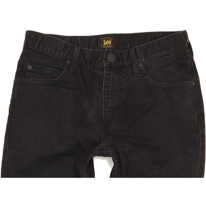 Lee Rider Men Black Skinny Slim Stretch Jeans W31 L32