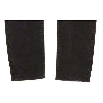Lee Rider Men Black Skinny Slim Stretch Jeans W31 L32