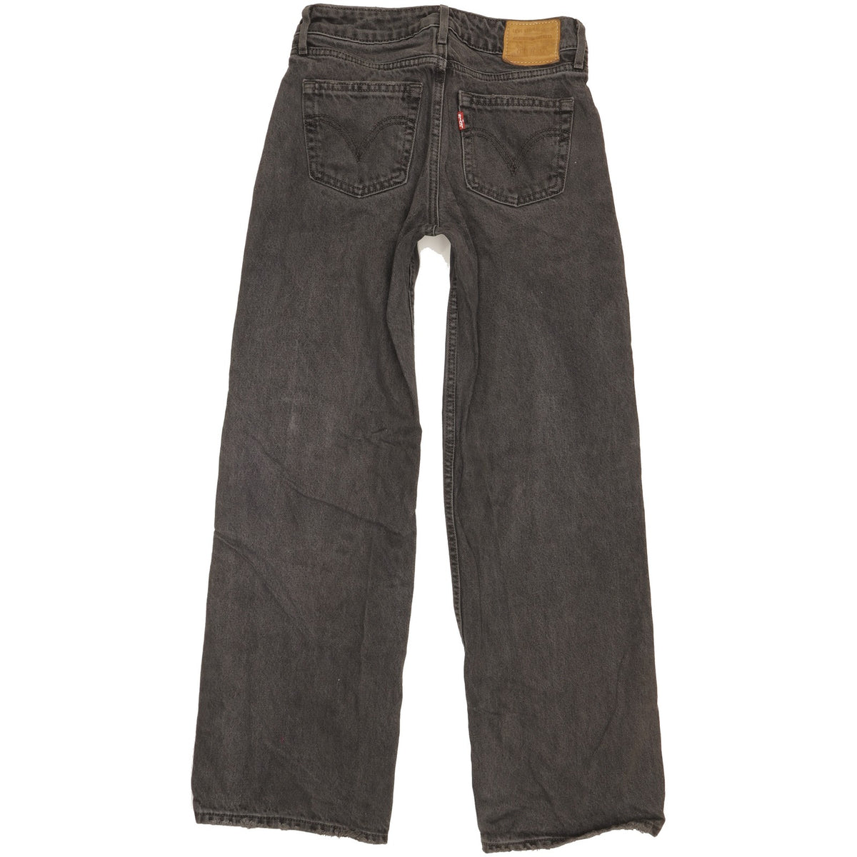 Levi's Women Black Straight Loose Jeans W24 L29