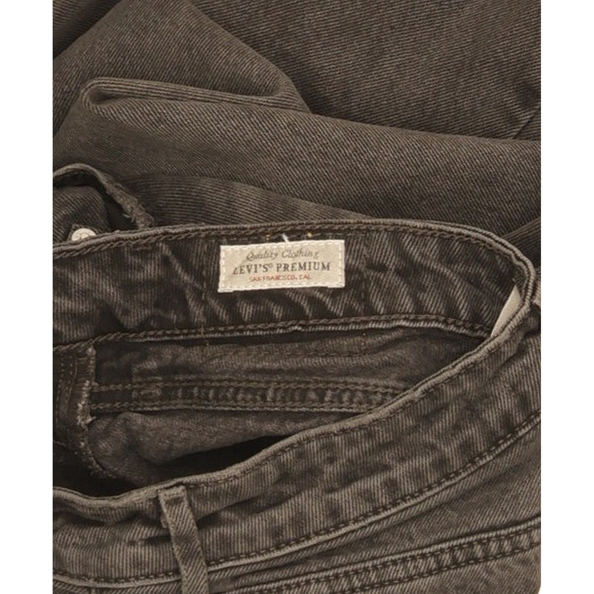Levi's Women Black Straight Loose Jeans W24 L29