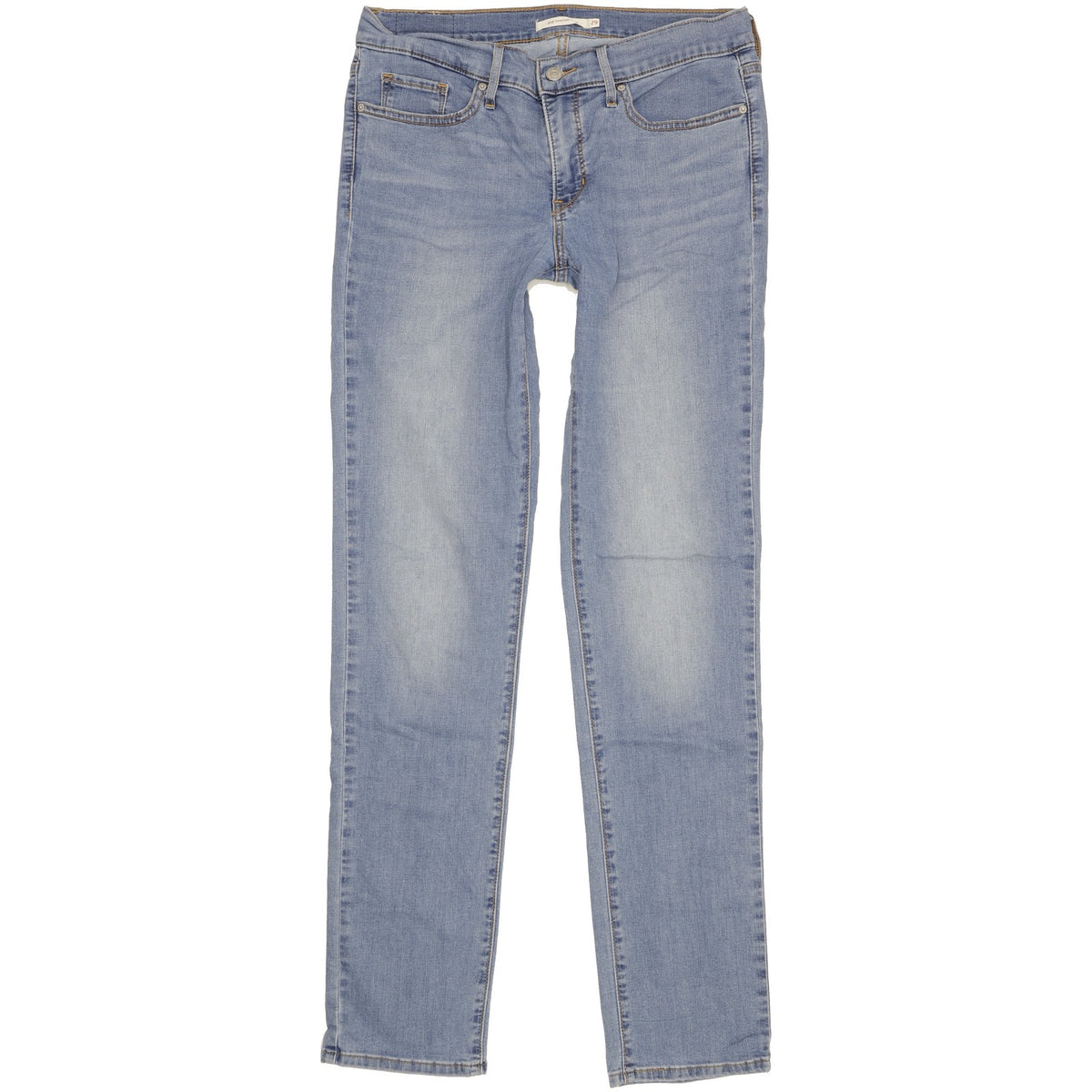 Levi's 312 Shaping Women Blue Straight Slim Jeans W29 L34