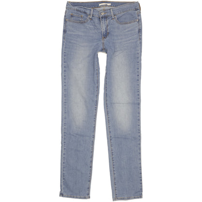 Levi's 312 Shaping Women Blue Straight Slim Jeans W29 L34