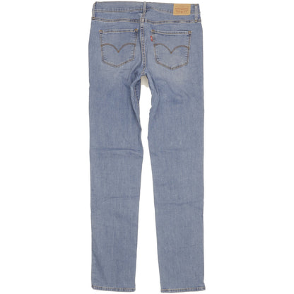 Levi's 312 Shaping Women Blue Straight Slim Jeans W29 L34