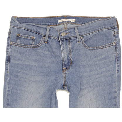 Levi's 312 Shaping Women Blue Straight Slim Jeans W29 L34