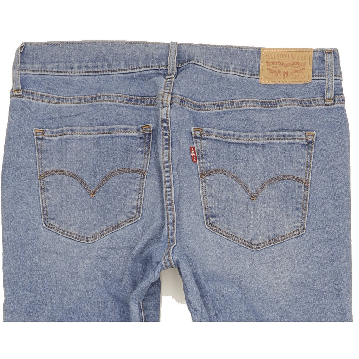 Levi's 312 Shaping Women Blue Straight Slim Jeans W29 L34