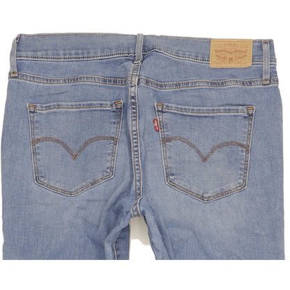 Levi's 312 Shaping Women Blue Straight Slim Jeans W29 L34