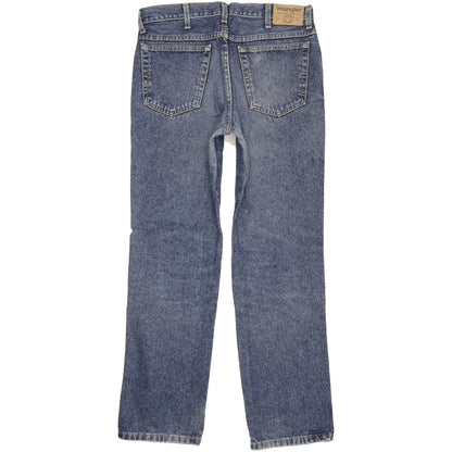 Wrangler Durable Quality Men Blue Straight Regular Jeans W34 L32