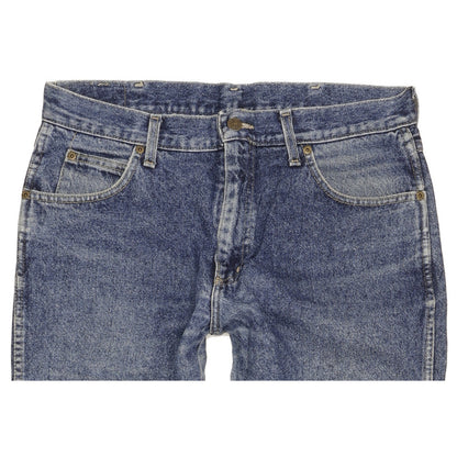 Wrangler Durable Quality Men Blue Straight Regular Jeans W34 L32