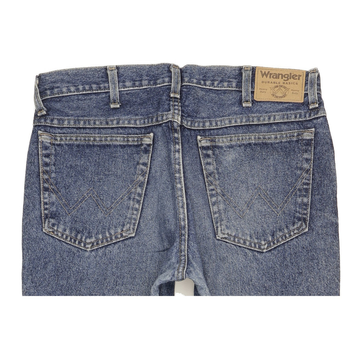 Wrangler Durable Quality Men Blue Straight Regular Jeans W34 L32