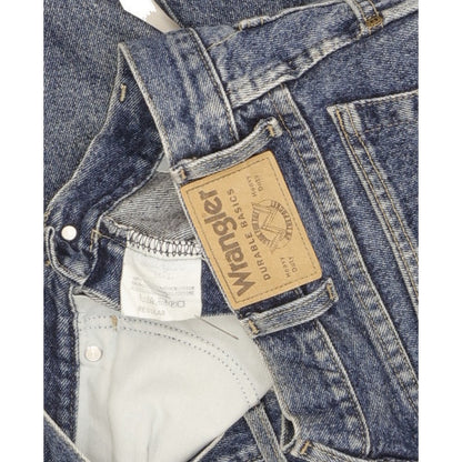 Wrangler Durable Quality Men Blue Straight Regular Jeans W34 L32