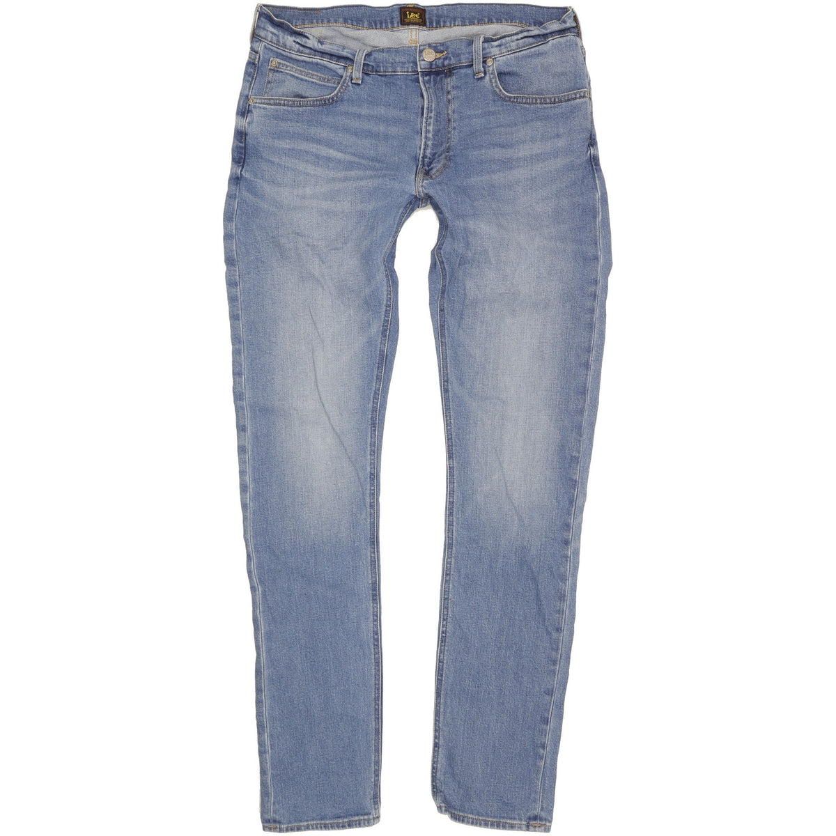Lee Luke Men Blue Skinny Slim Stretch Jeans W34 L36