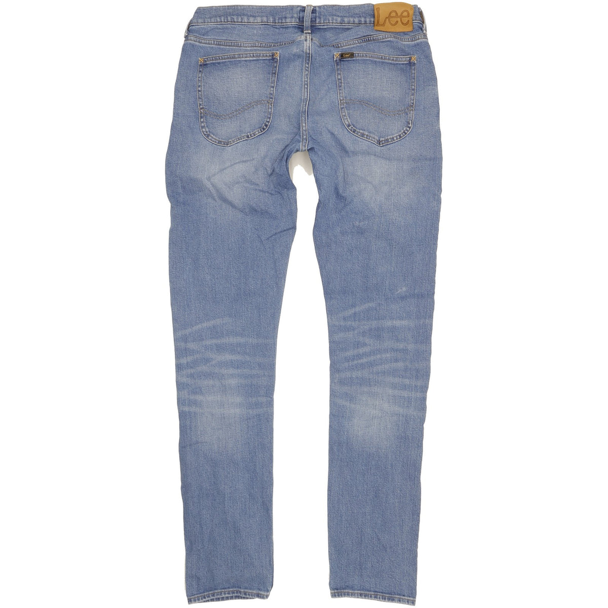 Lee Luke Men Blue Skinny Slim Stretch Jeans W34 L36