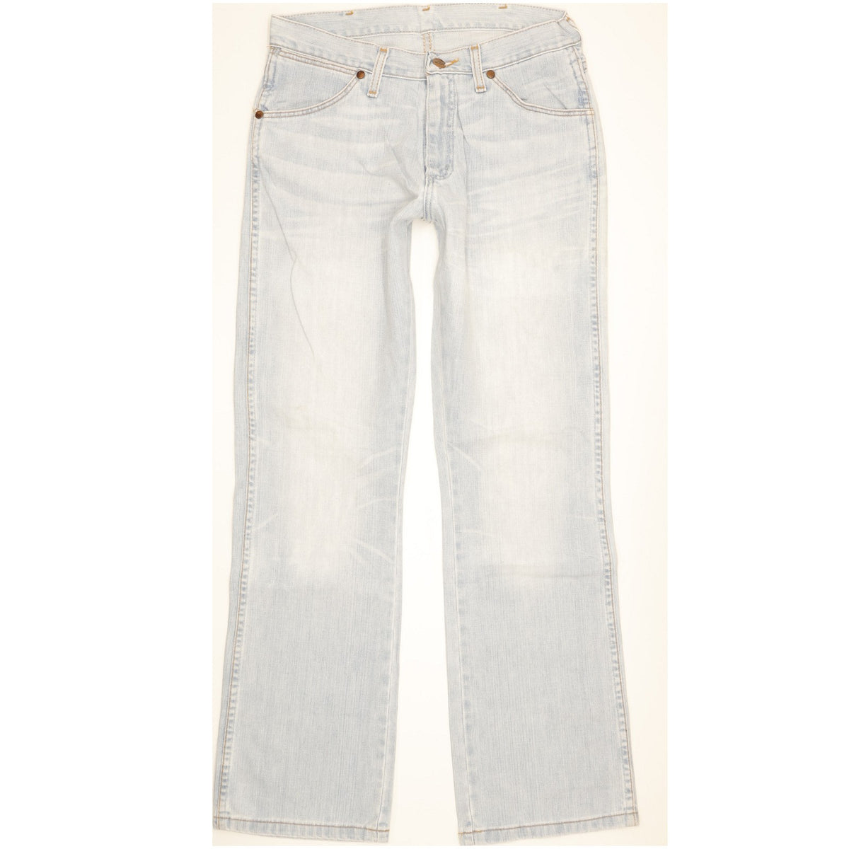 Wrangler Men Blue Straight Regular Jeans W30 L32