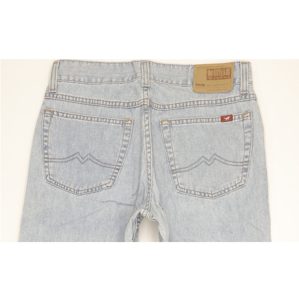 Mustang Big Sur Men Blue Straight Regular Jeans W31 L34