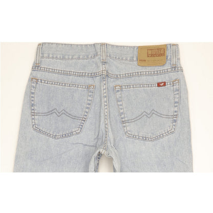 Mustang Big Sur Men Blue Straight Regular Jeans W31 L34