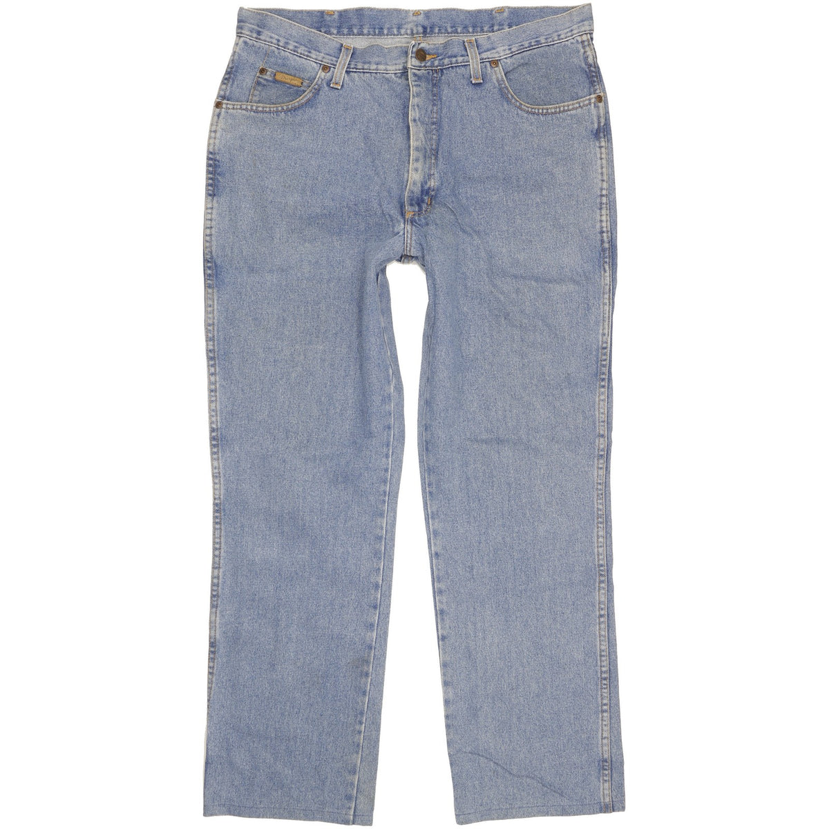 Wrangler Idaho Men Blue Straight Regular Jeans W38 L32