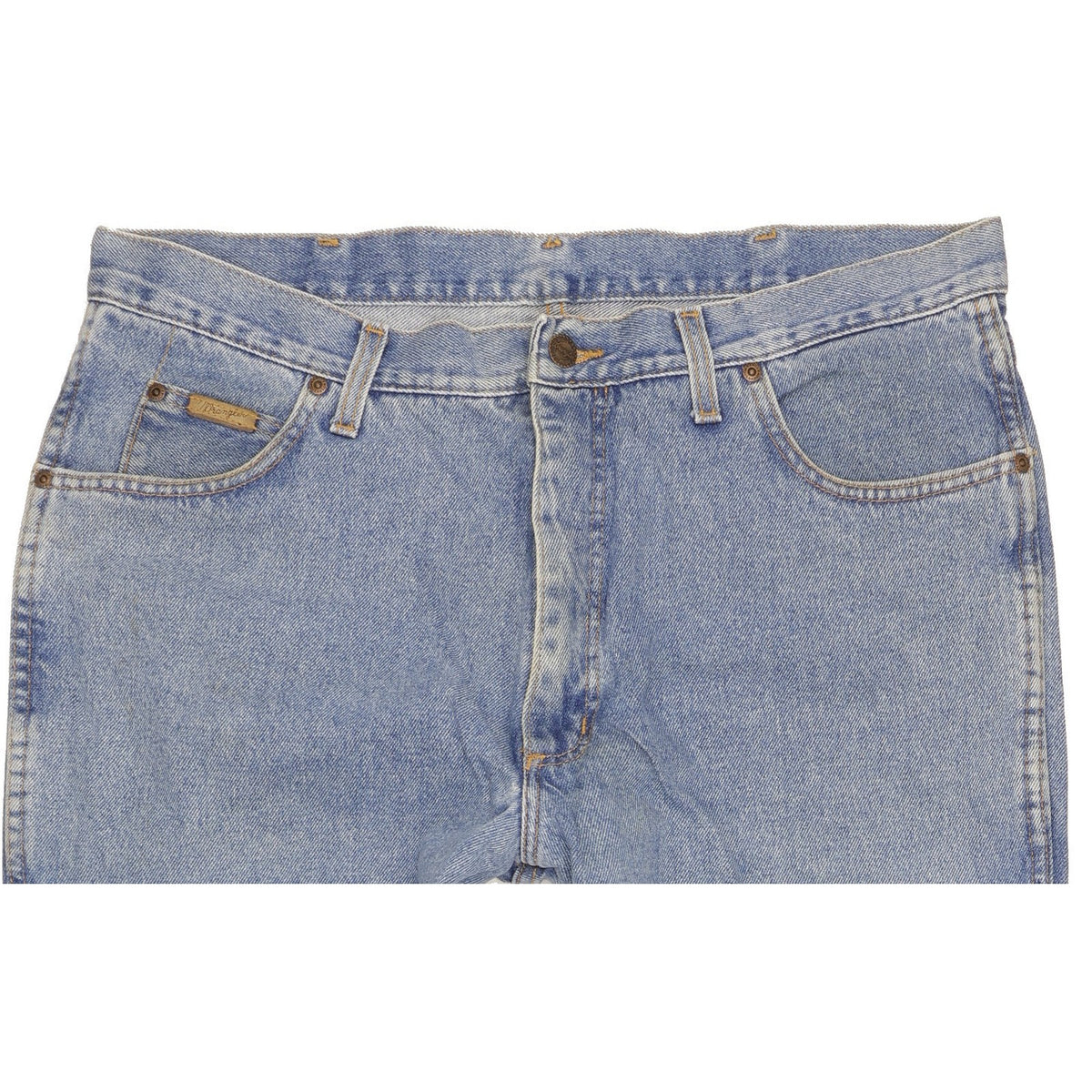 Wrangler Idaho Men Blue Straight Regular Jeans W38 L32