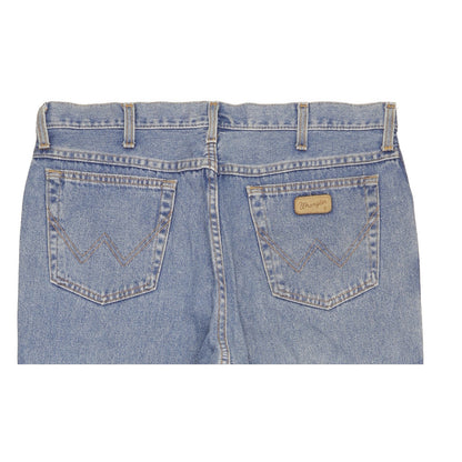 Wrangler Idaho Men Blue Straight Regular Jeans W38 L32