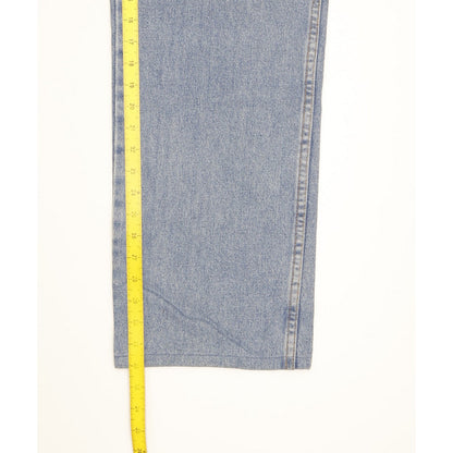 Wrangler Idaho Men Blue Straight Regular Jeans W38 L32