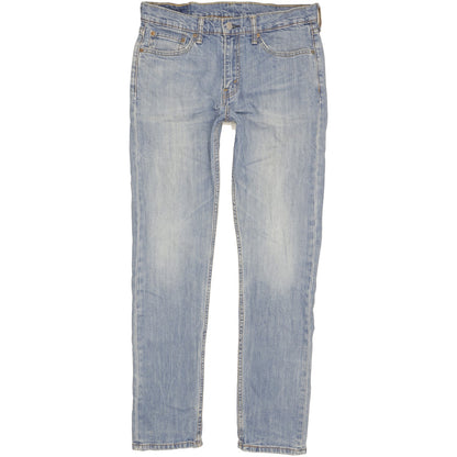Levi's 508 Men Blue Straight Slim Stretch Jeans W32 L33