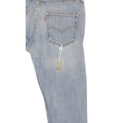 Levi's 508 Men Blue Straight Slim Stretch Jeans W32 L33