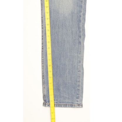 Levi's 508 Men Blue Straight Slim Stretch Jeans W32 L33