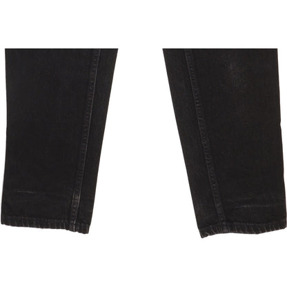 Levi's Made in USA Black Tapered Relaxed Jeans High Waisted W28 L33