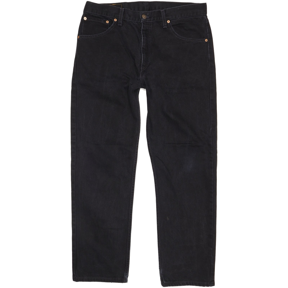 Levi's 521 Men Black Straight Regular Jeans W36 L29