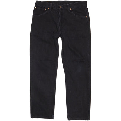 Levi's 521 Men Black Straight Regular Jeans W36 L29