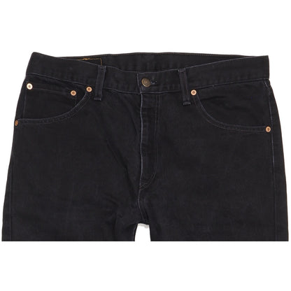 Levi's 521 Men Black Straight Regular Jeans W36 L29