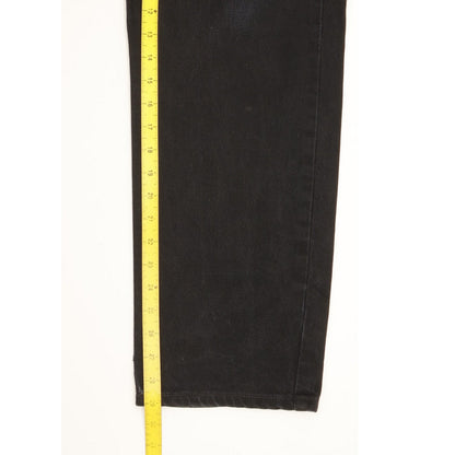 Levi's 521 Men Black Straight Regular Jeans W36 L29