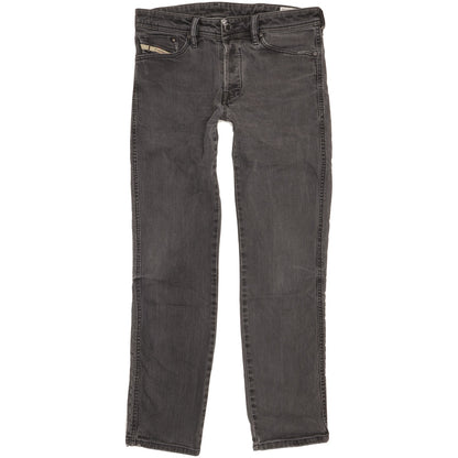 Diesel Dughan Men Grey Straight Regular Stretch Jeans W30 L30