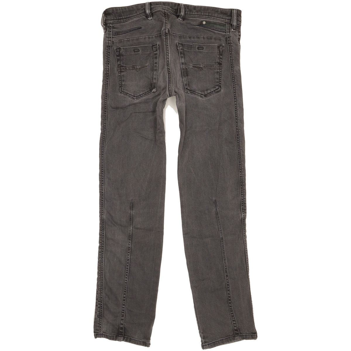 Diesel Dughan Men Grey Straight Regular Stretch Jeans W30 L30