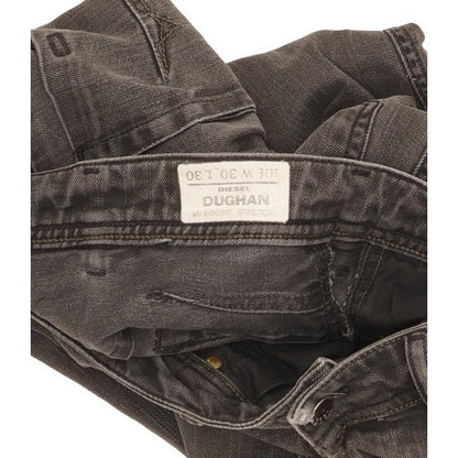 Diesel Dughan Men Grey Straight Regular Stretch Jeans W30 L30
