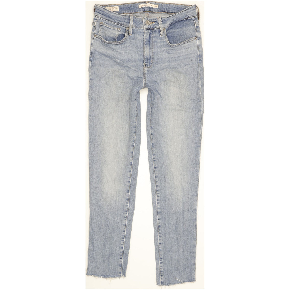 Levi's 721 Women Blue Skinny Slim Stretch Jeans W28 L26