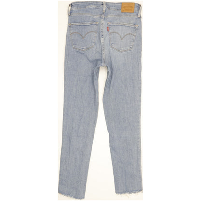 Levi's 721 Women Blue Skinny Slim Stretch Jeans W28 L26