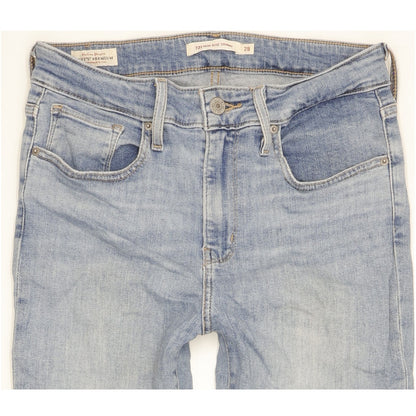 Levi's 721 Women Blue Skinny Slim Stretch Jeans W28 L26