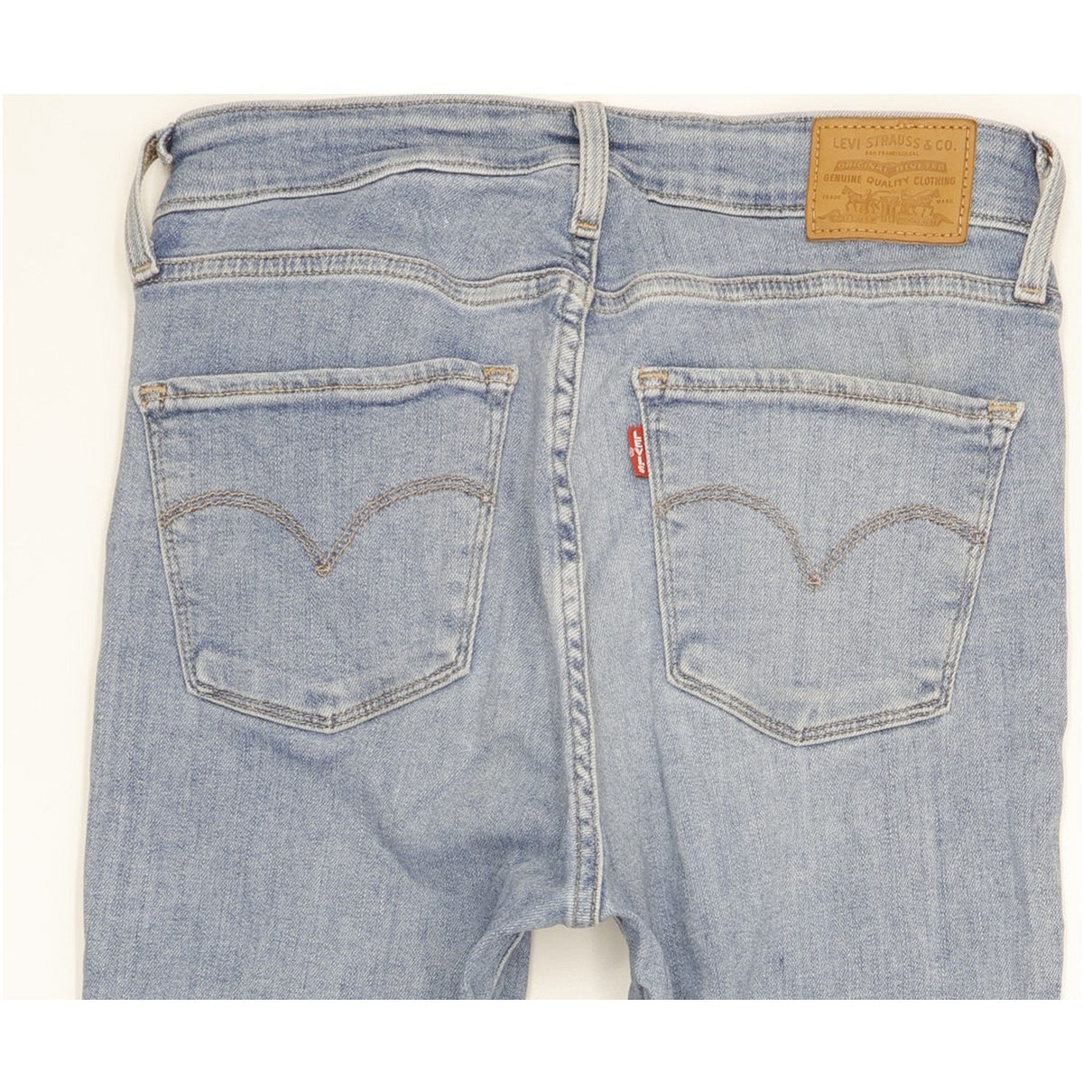 Levi's 721 Women Blue Skinny Slim Stretch Jeans W28 L26
