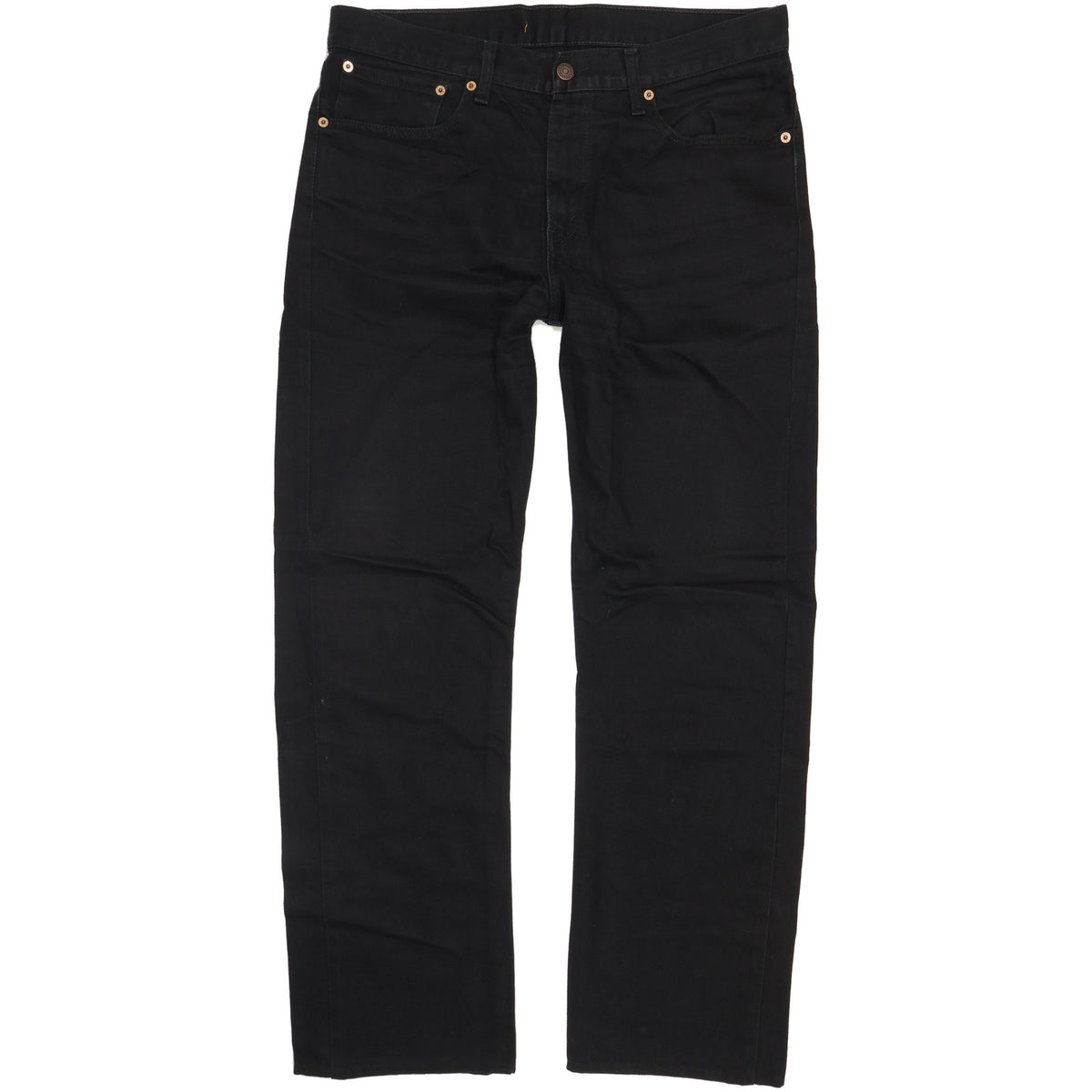 Levi's 751 Men Black Straight Regular Jeans W33 L30